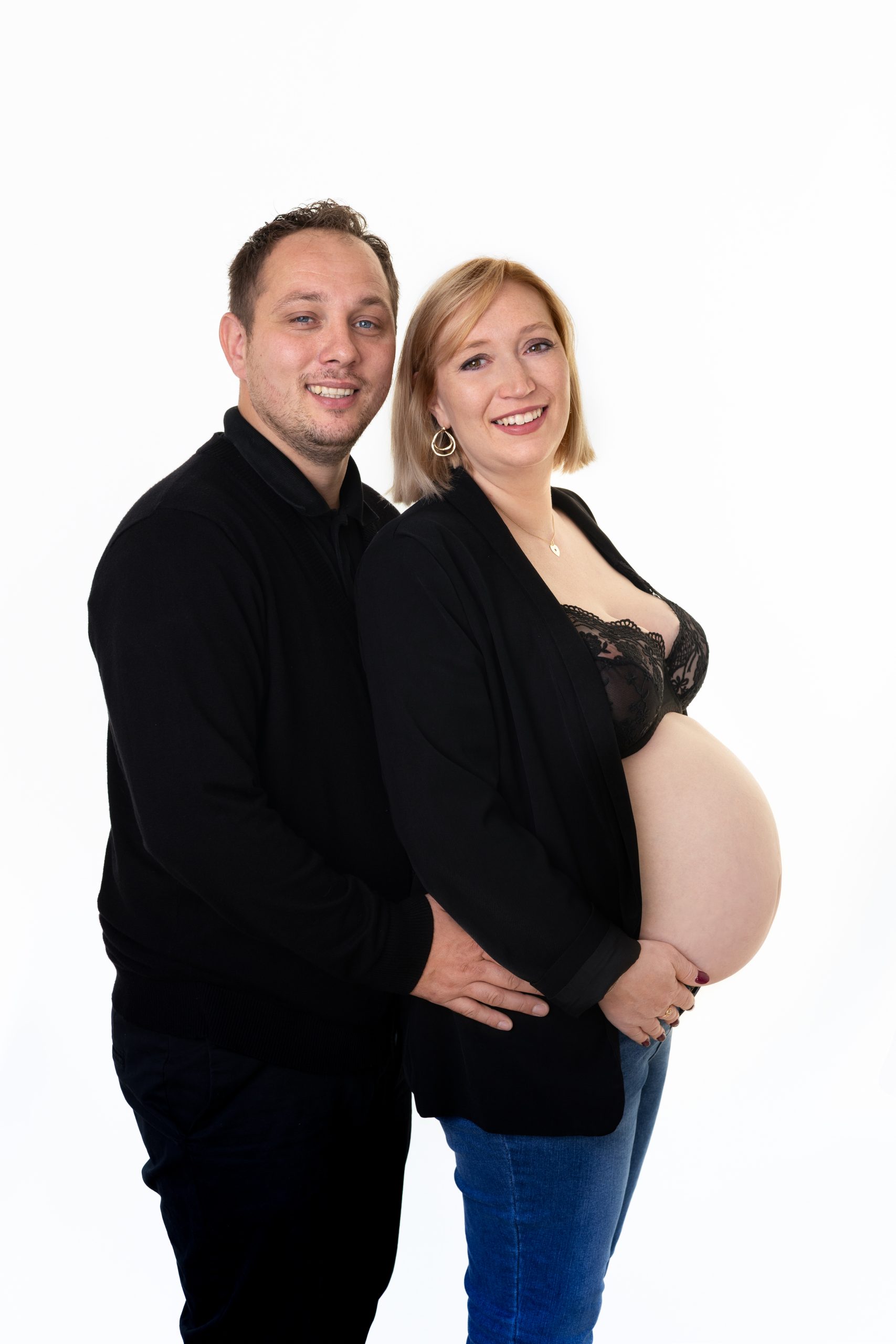 Couple, Grossesse, Photographe , Joséphine nicolle, home studio 2-1
