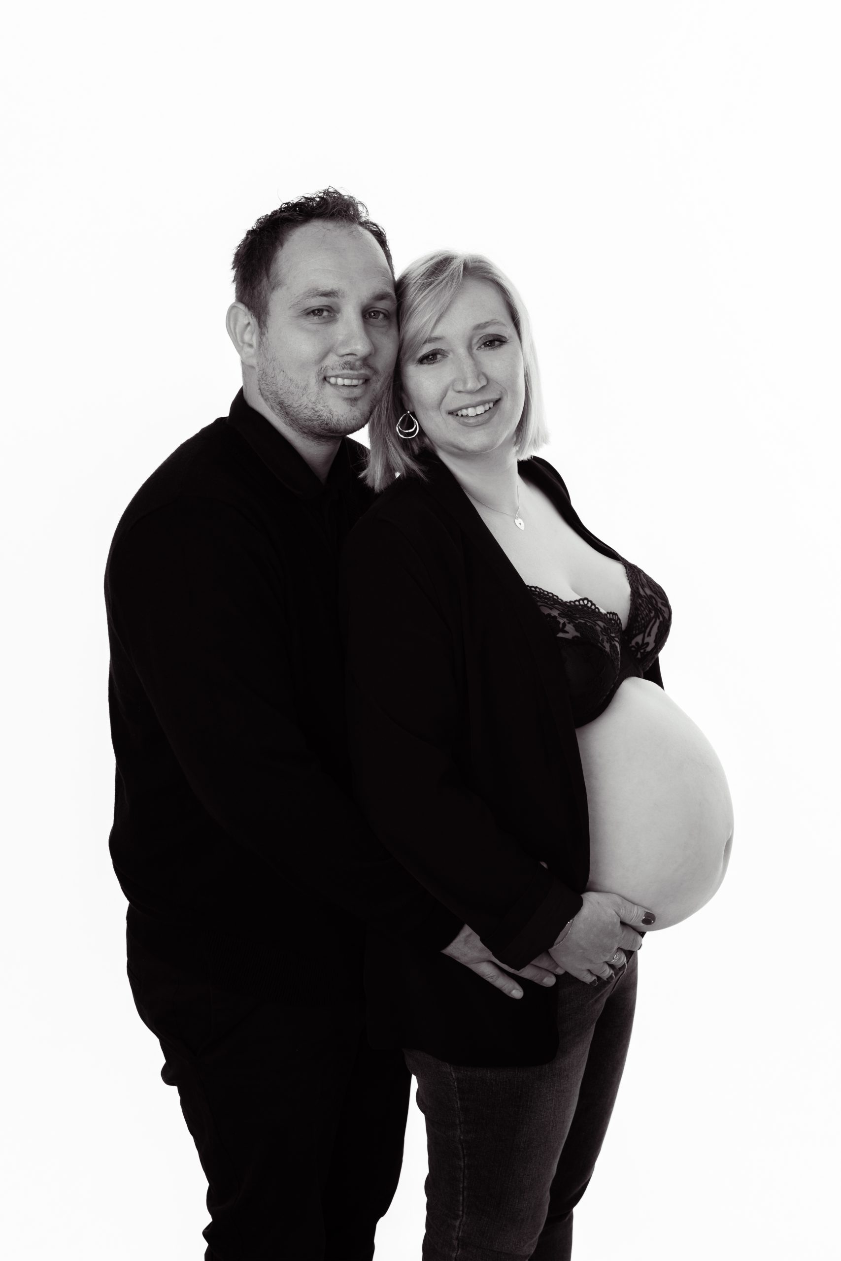 Couple, Grossesse, Photographe , Joséphine nicolle, home studio 3-1